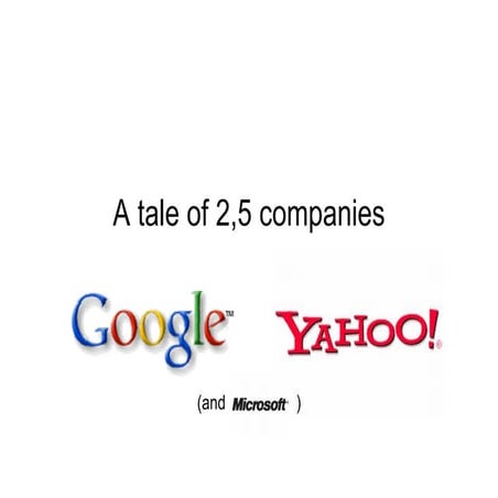 A Tale Of 2,5 Companies