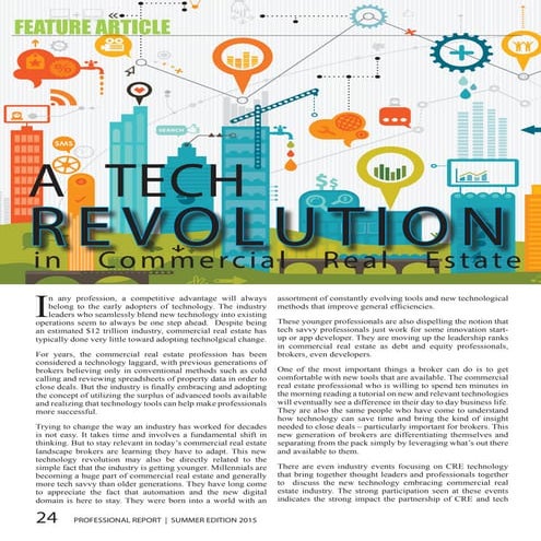 A Technology Revolution In Commercial Real Estate
