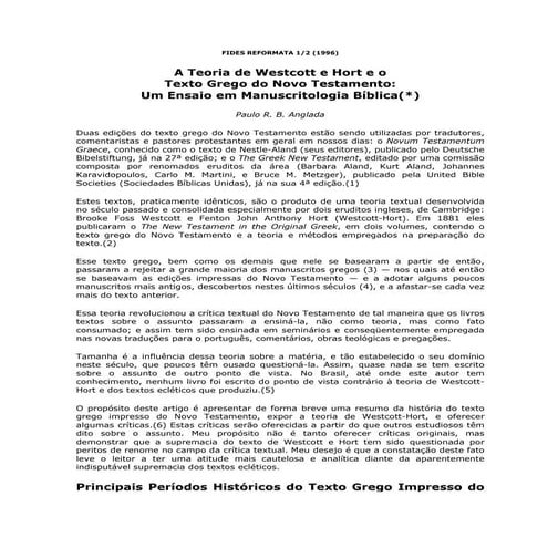 A teoria-de-westcott-e-hort-e-o-texto-grego-do-nt-um-ensaio-em-manuscritologi...