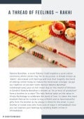 A Thread of Feelings – Rakhi