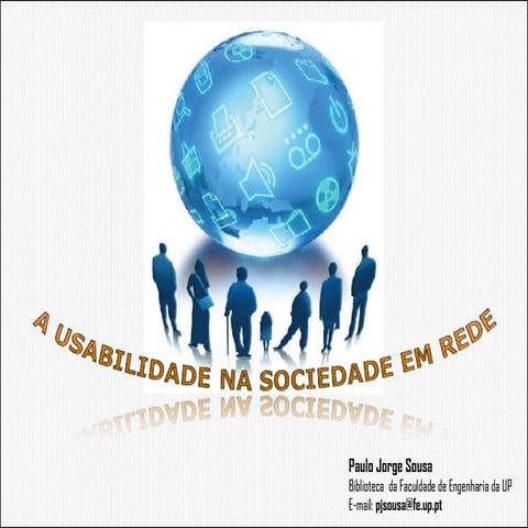 A usabilidade na Sociedade em Rede