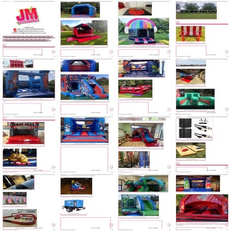 JM Entertainment - Inflatable & Exhibition Game Hire Experts in Swansea ...