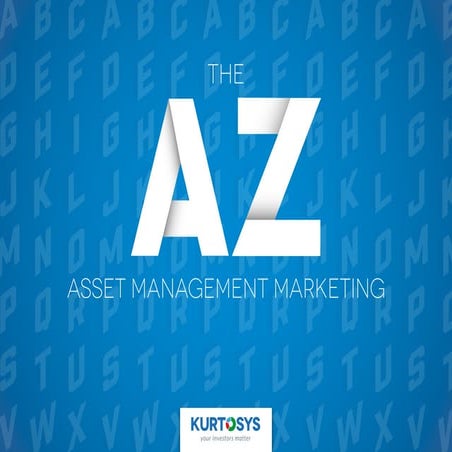 The A to Z of Asset Management Marketing