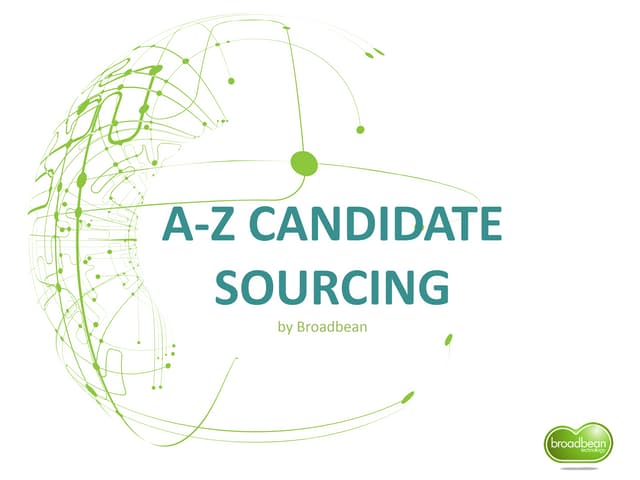 A-Z Candidate Sourcing Guide