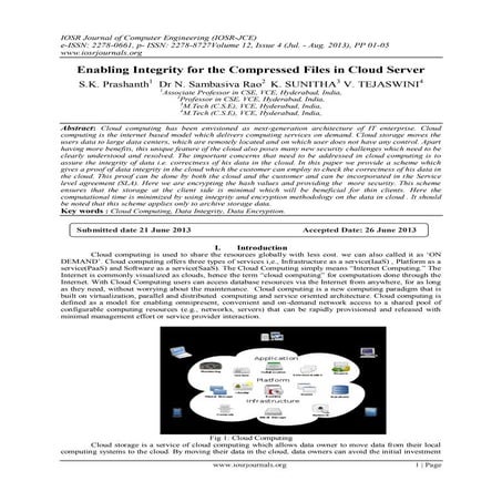 Enabling Integrity for the Compressed Files in Cloud Server