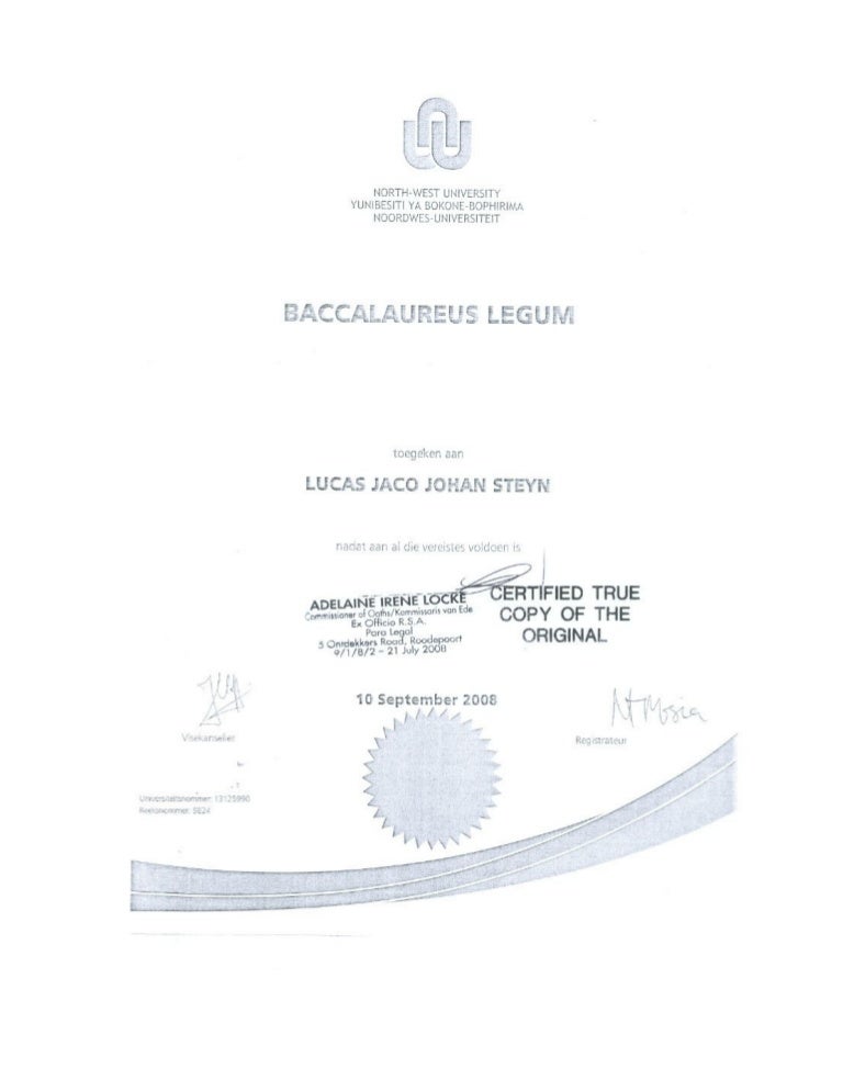 Bachelor of Law