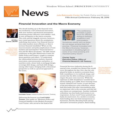 JRC 2016 Conference Newsletter 5-19-16