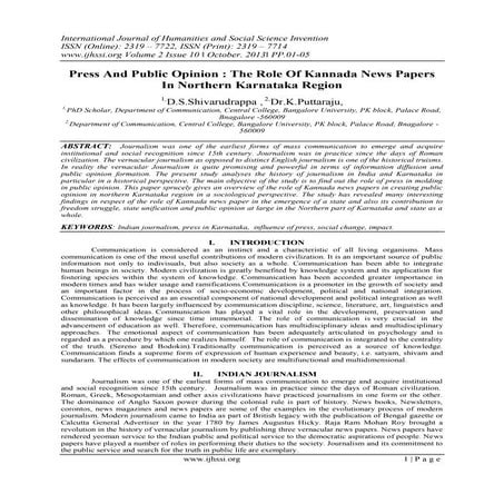 International Journal of Humanities and Social Science Invention ...