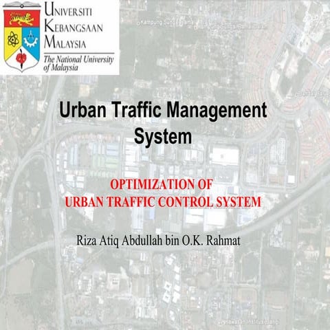 Optimization of urban traffic control system