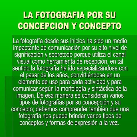 A03   tipos de fotos