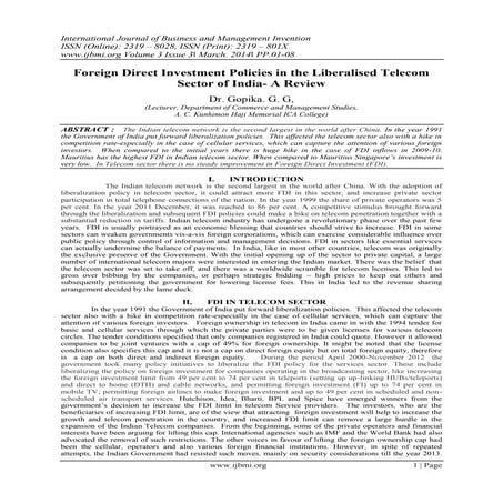 Telecom mergers & acquisitions | PDF