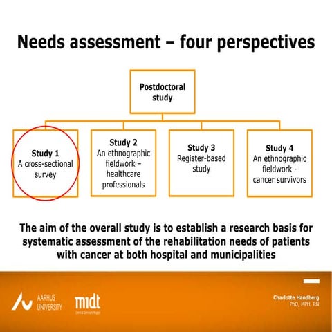 RIWC_PARA_A033 rehabilitation needs and plans among patients with cancer, ass...
