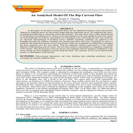 International Journal of Computational Engineering Research(IJCER)