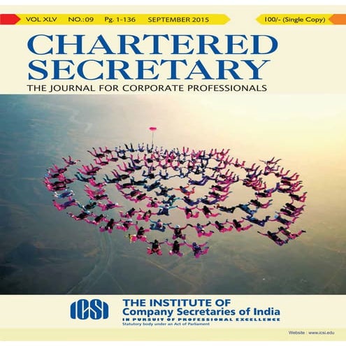 Chartered Secretary - The Black Money Act - is It a Panacea