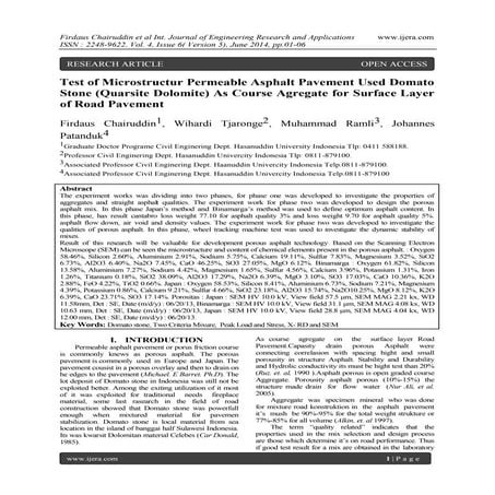 ANALYSIS AND LABORATORY STUDY OF STONE MATRIX ASPHALT(SMA) BY MARSHALL ...