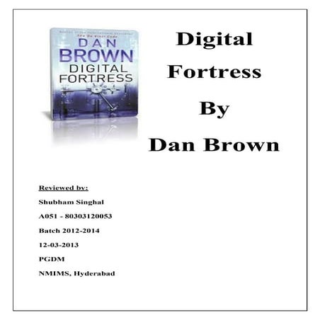 digital fortress- book review_shubham