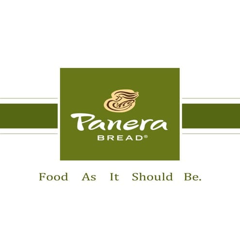 Panera Bread Comprehensive Final