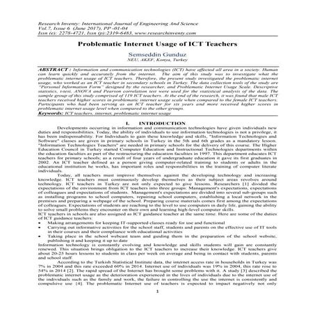 An Analysis Of Computer Phobia Among Secondary School Teachers | PDF