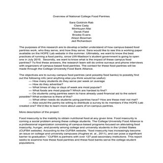 March '15 College Campus Food Pantr...