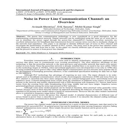 International Journal of Engineering Research and Development (IJERD)