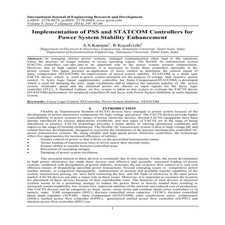 International Journal of Engineering Research and Development