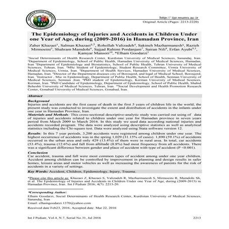 A Study to Assess Mothers Knowledge and their Practices in Prevention ...