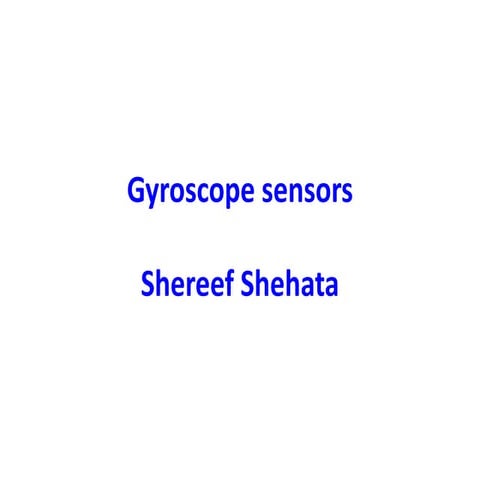 Gyroscope_sensors