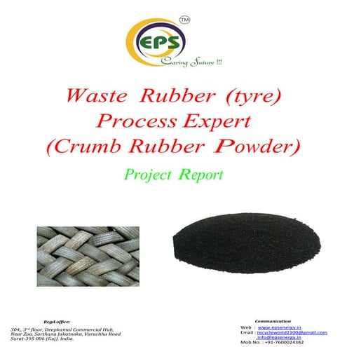 3.RUBBER CRUMB POWDER PRODUCTION LINE