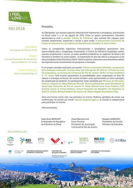 Ciência e Inovação- Eslovênia, seu ...