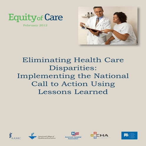 Bostick- HPOE Eliminating Health Care Disparities