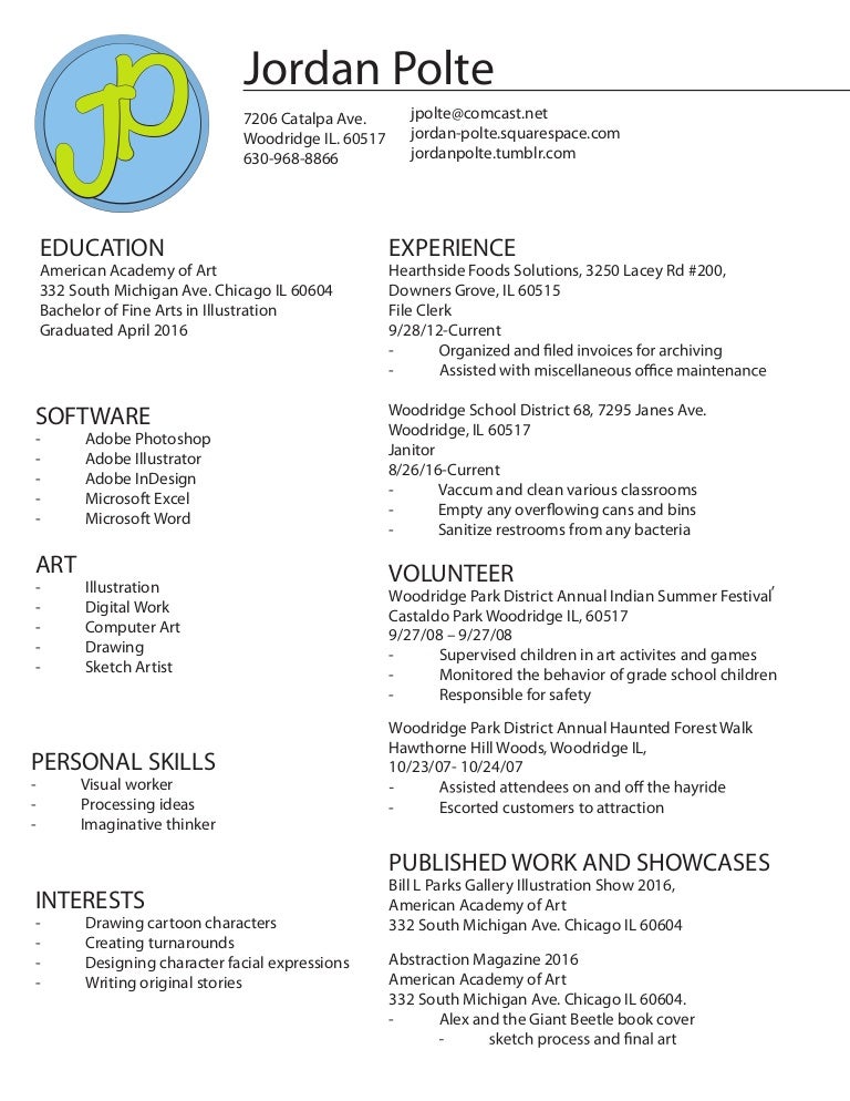 PolteResume2016