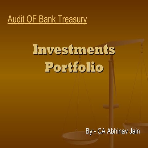Audit of treasury