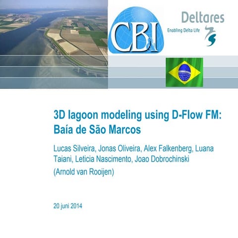 DSD-NL 2014 - NGHS Flexible Mesh - CB&I pilot 3D lagune modeling using ADCP m...
