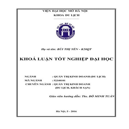 Dịch vụ chăm sóc khách hàng tại khách sạn Pullman Hanoi và một số bài học kin...