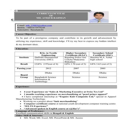 CV 1 | DOC