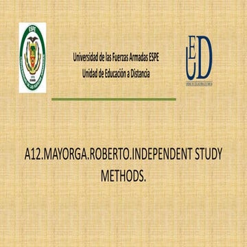 A12.mayorga.roberto.independent study methods.