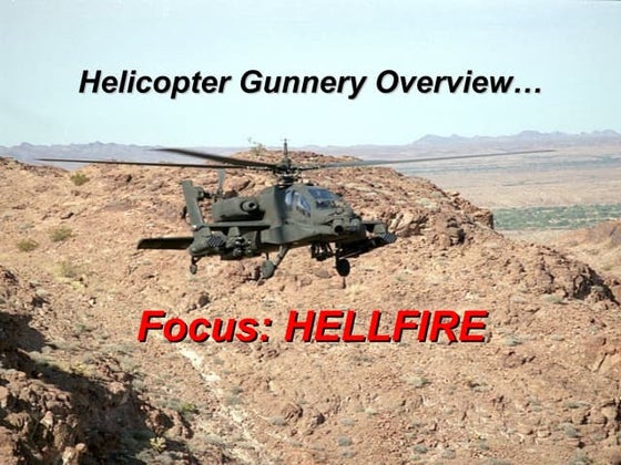 Introduction to Gunnery per USA Army MMG | PPT