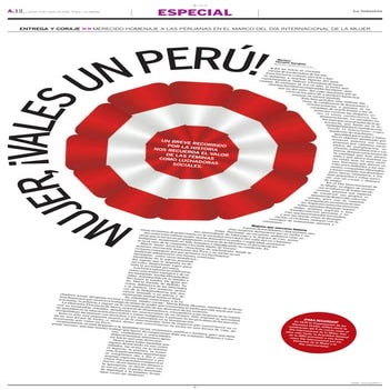 MUJER: VALES UN PERÚ