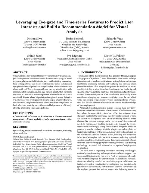 Autism Spectrum Disorder diagnosis based on trajectories of eye ...