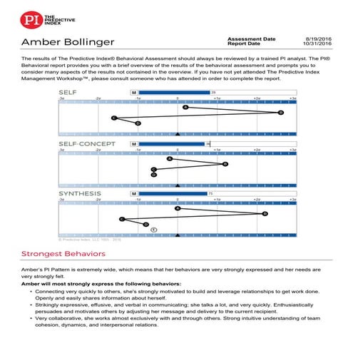 Predictive Index Assessment | PDF