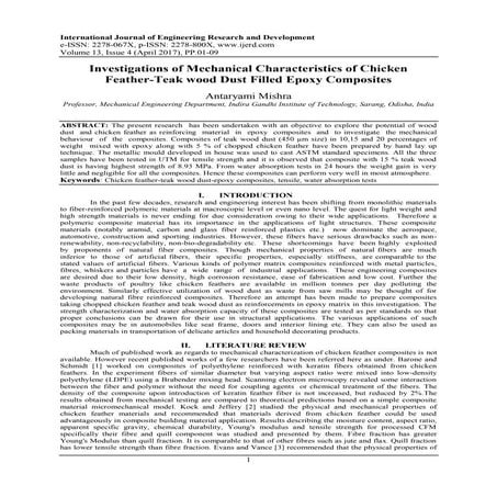 Mechanical Engineering Final year major project | PDF
