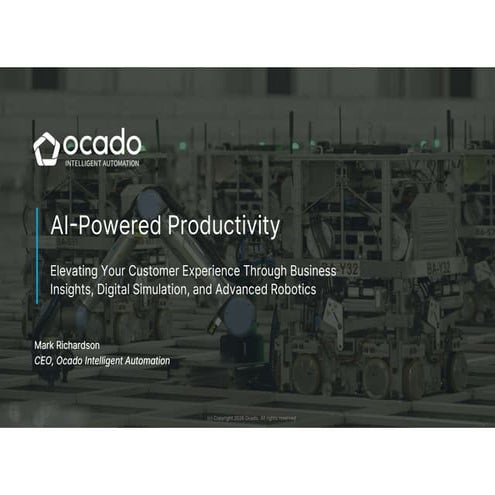 AI-powered productivity: Elevating your customer experience through ...