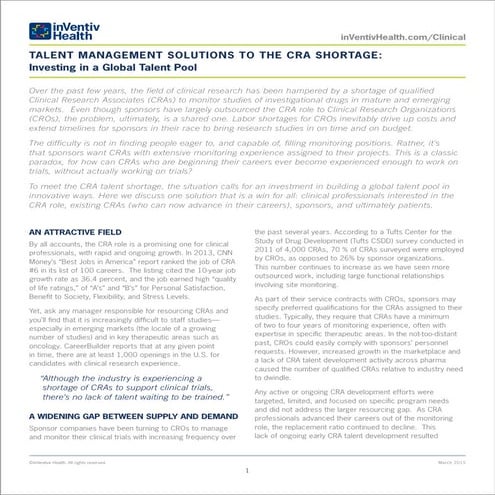 CRA | PDF