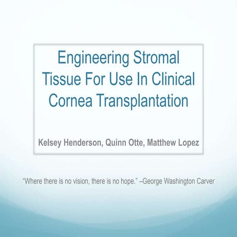 Cell and Tissue Project Presentation