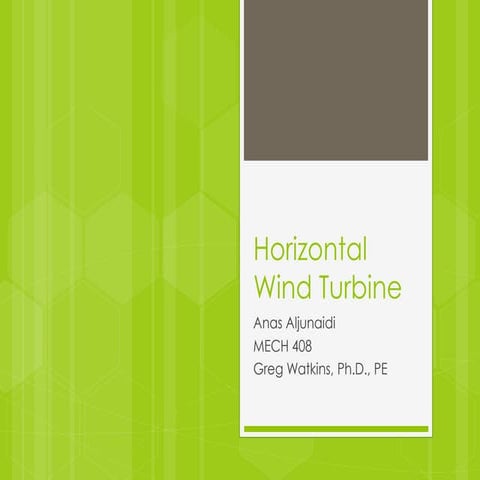 Horizontal Wind Turbine