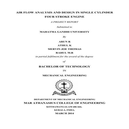 A Seminar Report On Six Stroke Engine | PDF