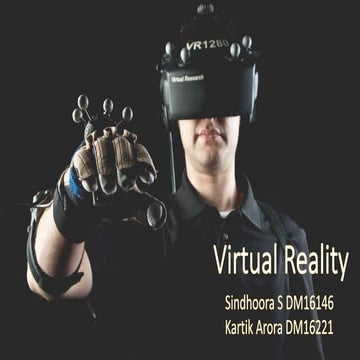 VirtualReality_Sindhoora_Kartik