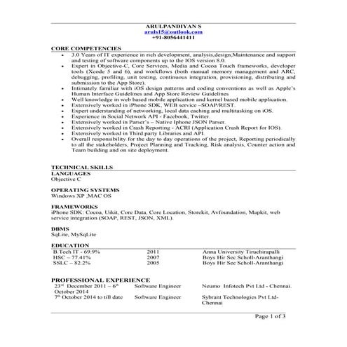 Arulpandiyan_Resume