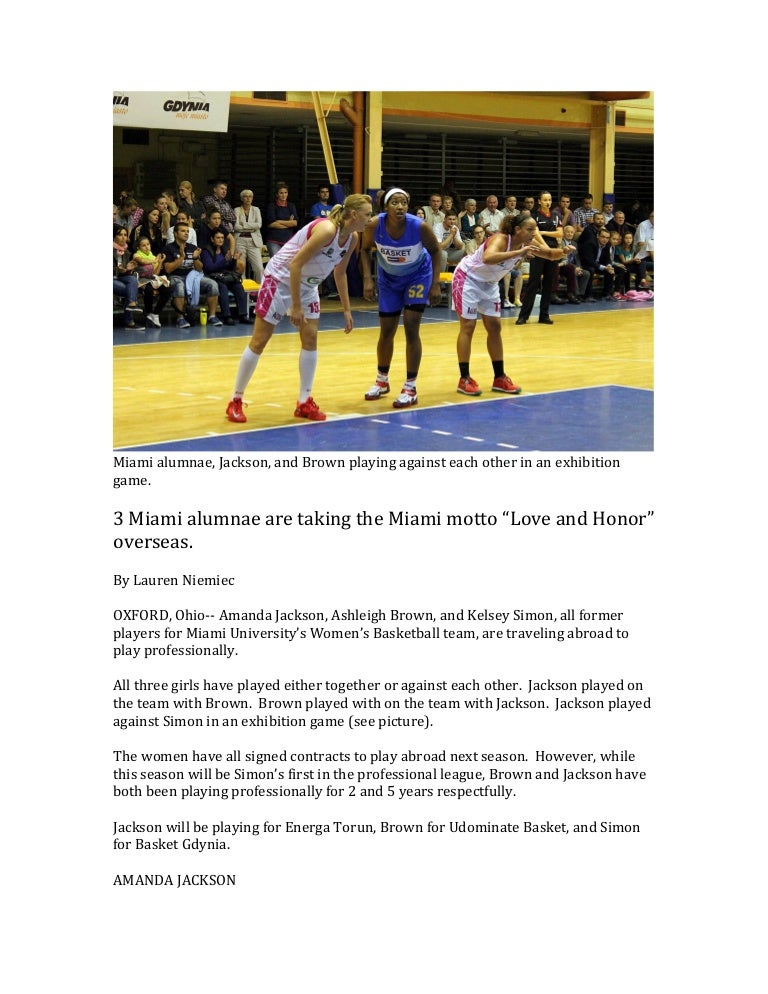 ACD Basketball Story