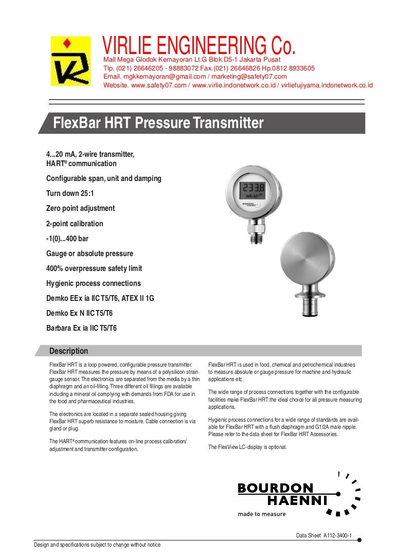 A1 Electronic Pressure